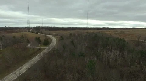 Vast Rural Aerial Landscape Video stock 60227222