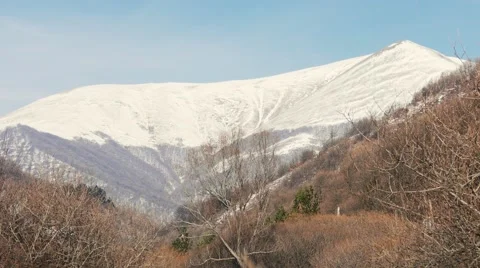 Vast Snow Covered Mountain Vidéo 58688241