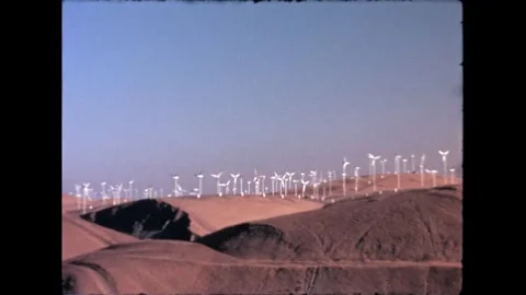 Vast Wind Farm Stock Footage 276291902