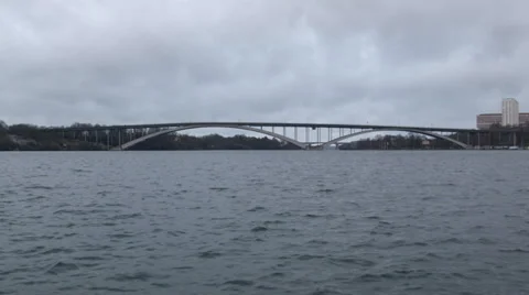 Västerbron bridge Stock Footage 33787579