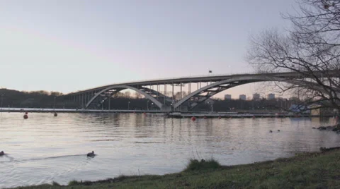 Västerbron Stock Footage 33738283