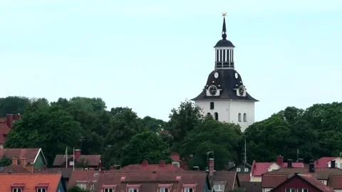 Västervik, Småland, Sweden Stock Footage 221189613
