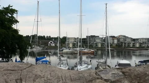 Västervik, Småland, Sweden Stock Footage 221189902