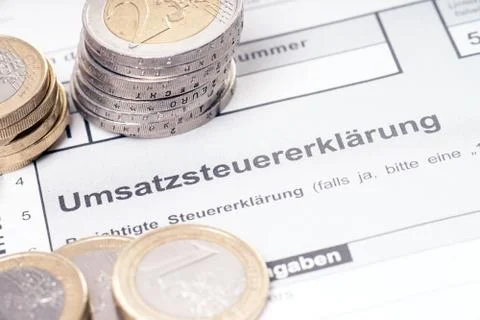 Vat return Foto stock