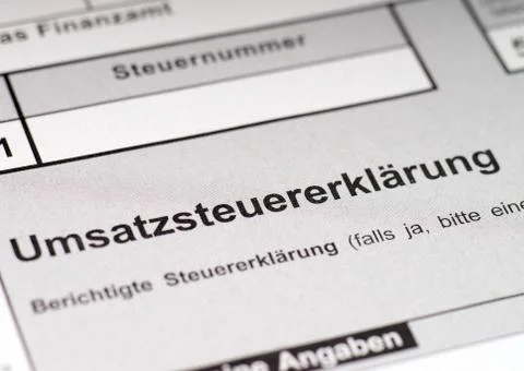 Vat return Stock Photos