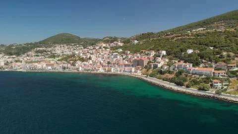 Vathy in Samos island, Greece Stock-Footage 332611911
