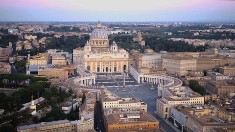 The Vatican City 1 Stock Footage