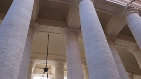 Vatican city - columns Видео 51399290