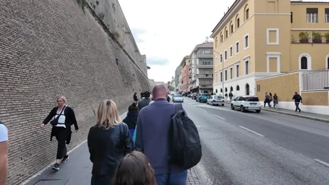 Vatican City Streets Stock Footage 281028801