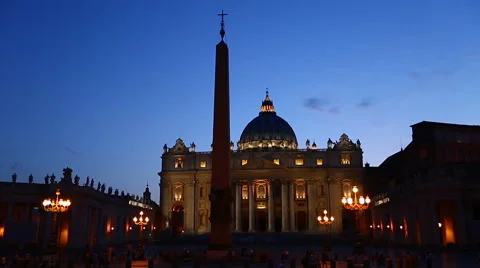 Vatican City View Video stock 53263429