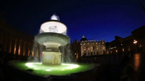 Vatican City View Stock Footage 53286025