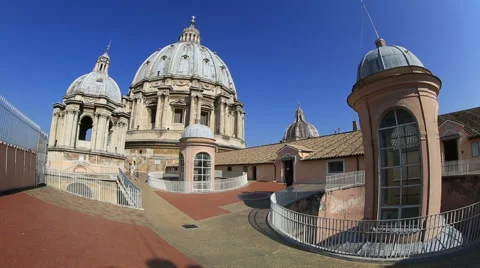 Vatican City View Video stock 53299994