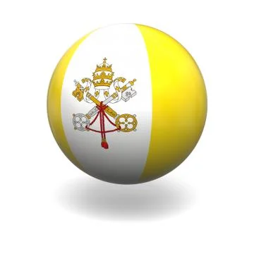 Vatican flag Stock Illustration