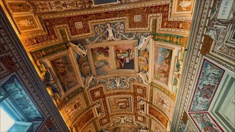 Vatican Gallery of Maps 1 Видео 336024767