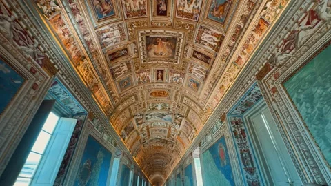 Vatican Gallery of Maps 5 Видео 336024870
