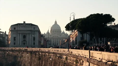 Vatican general view 스톡 동영상 44662169