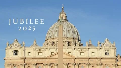 Vatican Jubilee Year 2025 Opener Title O... | Stock Video | Pond5