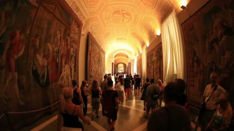 Vatican Museum Stock Footage 53295950