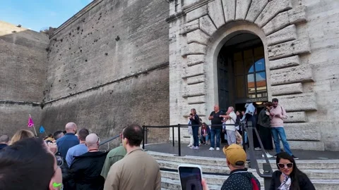 Vatican Museum Gate Stock Footage 281028850