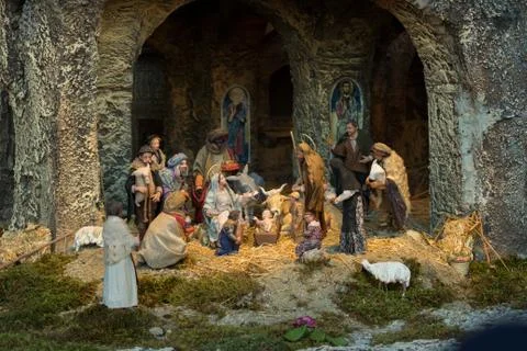 Vatican nativity Stock Photos