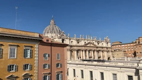 The Vatican, Rome Stock Footage 200444953