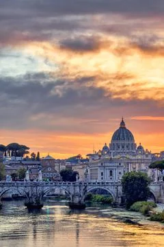 Vatican Skyline Stock Photos