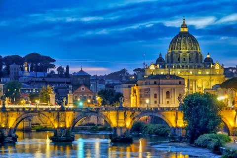 Vatican Skyline Stock Photos