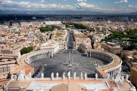 Vatican - View from Above Stock Photos