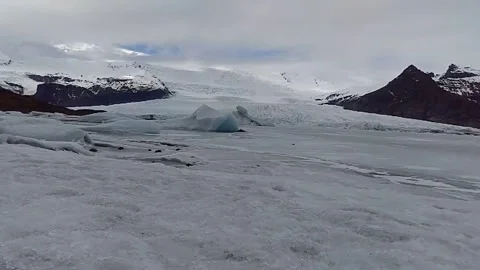 Vatnajokull Glacier Stock Footage 243046156
