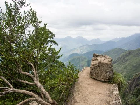 Vattakanal Viewpoint Stock Photos