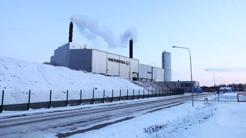 Vattenfall district heating Stock Footage 147944617