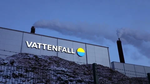 Vattenfall district heating Stock Footage 147944637