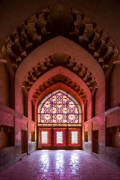 A vault in the Arg-e Karim Khan. Shiraz, Iran. 库存照片