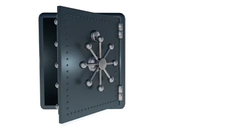 The vault closes Stock Footage 46597657