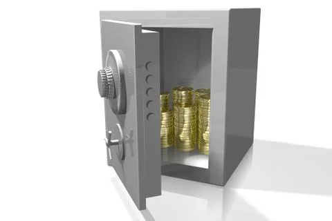 Vault concept Ilustración de archivo