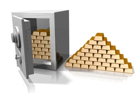 Vault concept Ilustración de archivo