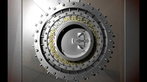 Vault Door Open 스톡 동영상 2306412