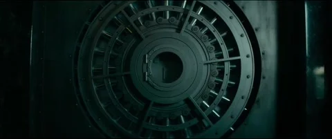 Vault Door Opening Stock Footage 155847931
