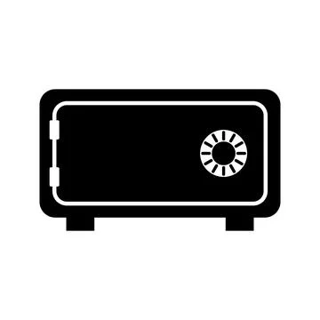 Vault icon vector Stock Illustration