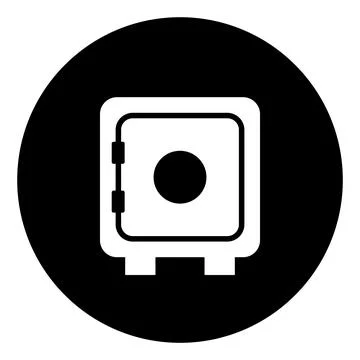 Vault icon vector Stock Illustration