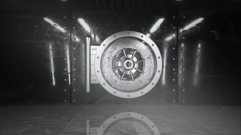 Vault Logo Reveal After Effects stock
