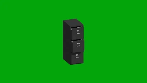 Vault Opening Green Screen Animation Stock Footage 339750414