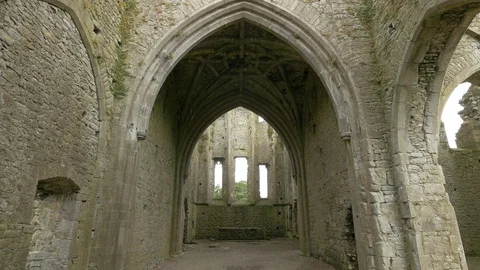 Vaulted ceiling Stock Footage 86498999