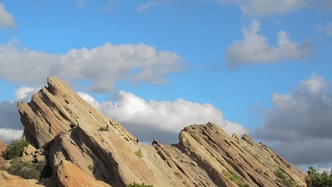 Vazquez Rocks Stock Footage 75454766