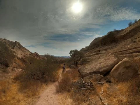 Vazquez Rocks Stock Photos