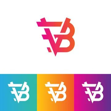 VB Letter Logo Icon Vector Template elements, Modern, Corporate, Modern イラスト素材