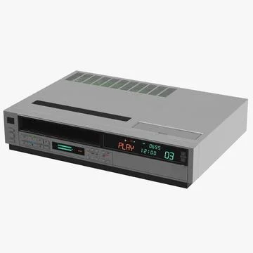 VCR - 80s 3D Model