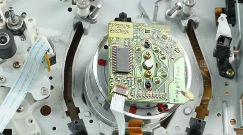 VCR mechanisms Stock Footage 29154468