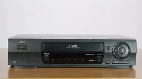 VCR operation Stock Footage 29068264