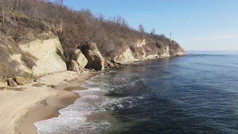 VD 007 144 DJI 62544 02 Bulgaria Byala Saint Athanasius  cape Stock Footage 229239751